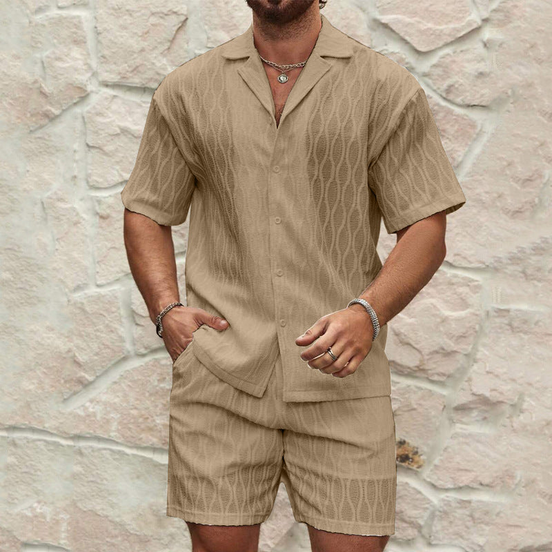 men tracksuit - Men Tracksuits Summer Fashion Solid Loose