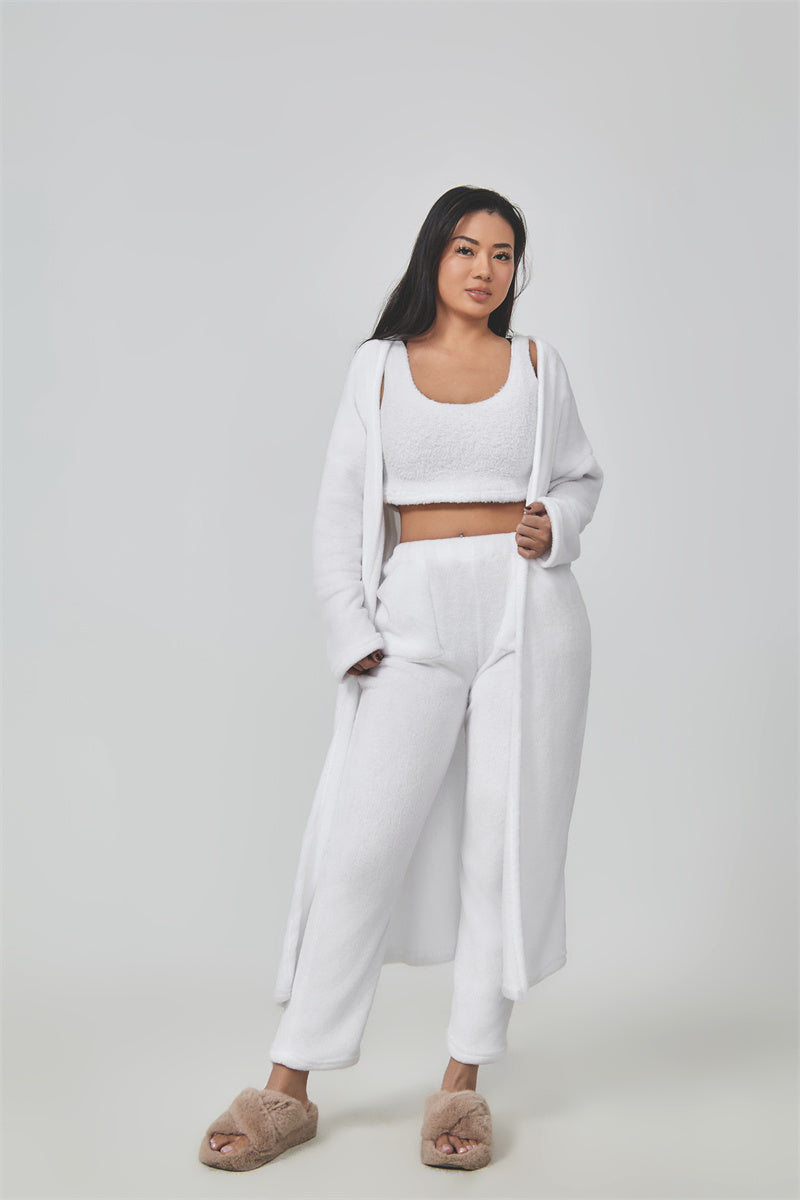 Women's casual dress suit in White