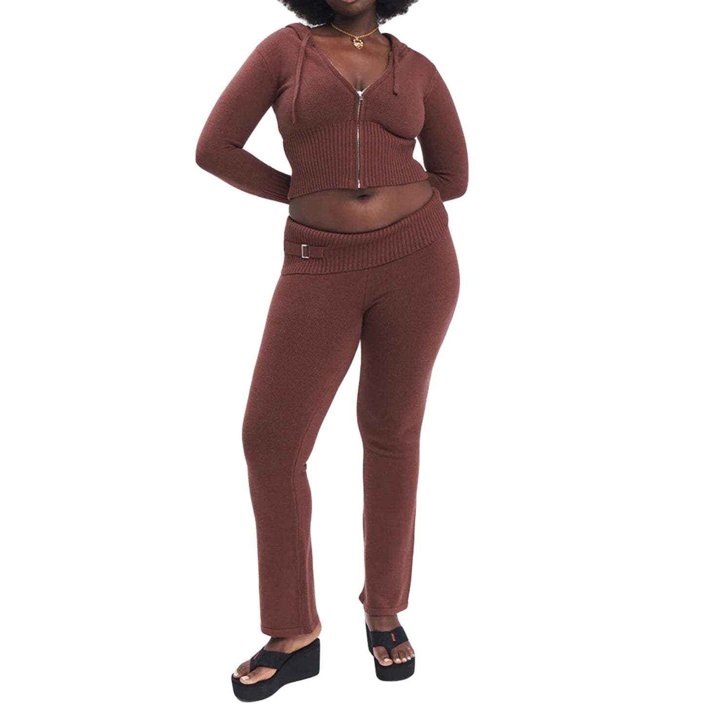Women's party pants suit in Gray