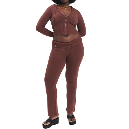Women's party pants suit in Gray