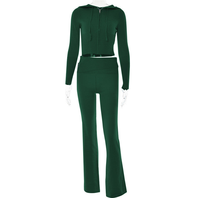 Women's party pants suit in Gray