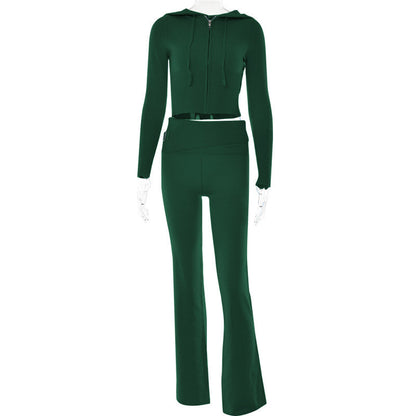 Women's party pants suit in Gray